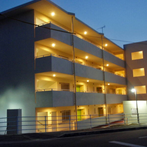 水俣市営白浜団地４号棟建設電気設備工事